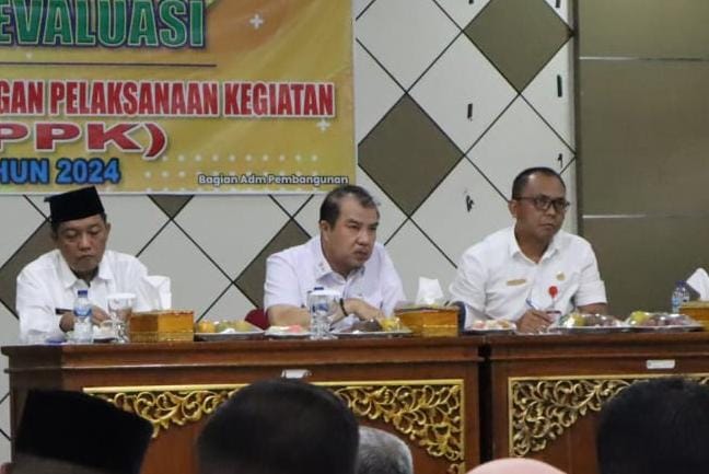 OPD Diminta Percepat Kegiatan dan Pertanggungjawaban Pj Bupati Pimpin Rapat Evaluasi LPPK 2024