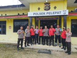 Polsek Pelepat dan Manggala Agni Bicarakan Antisipasi menghadapi Musim Panas 