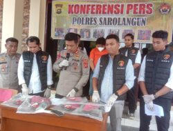 Korban Tewas di Tangan Teman Sendiri, Pelaku di Amankan di Siak Provinsi Riau