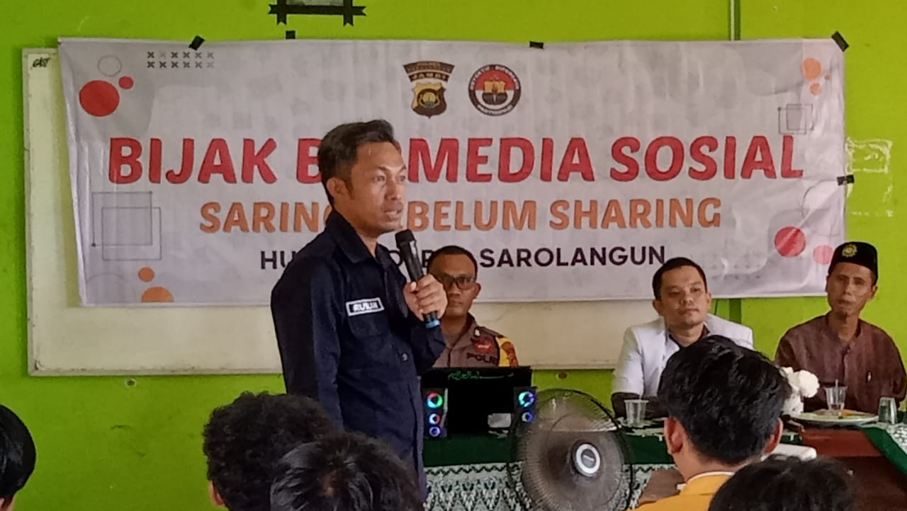 Bentuk Karakter Pemimpin Masa Depan, Polres Sarolangun turun ke Sekolah