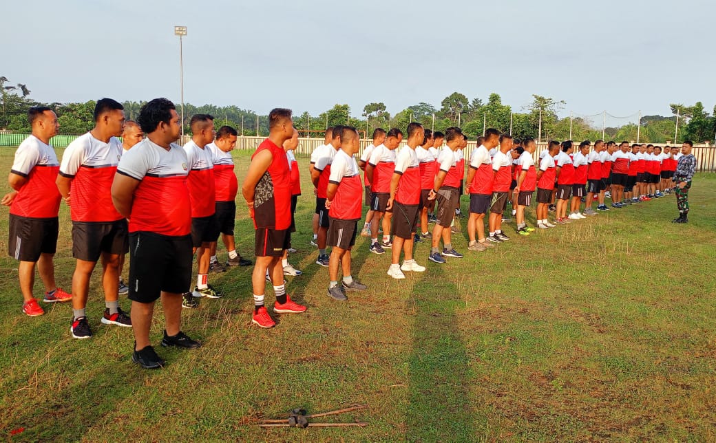 Prajurit Kodim 0420/Sarko Laksanakan Garjas Periodik I Tahun 2024