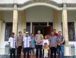 AKBP. Budi Prasetya. S.IK., M.Si Pantau Persiapan Acara Keagamaan di Vihara Singkut Dhammavasana Desa Pematang Kulim 