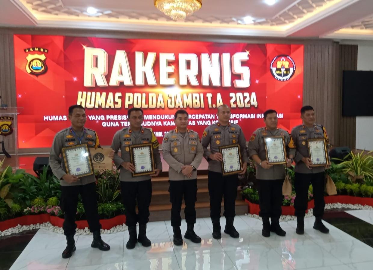 Polres Sarolangun sebagai Terbaik 1 Kategori Aktif Dalam Viralisasi dan Glorifikasi Konten Positif Polri