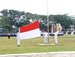 Dandim 0420/Sarko dan Kapolres Merangin dampingi PJ Bupati Merangin Peringati Hari Kebangkitan Nasional.