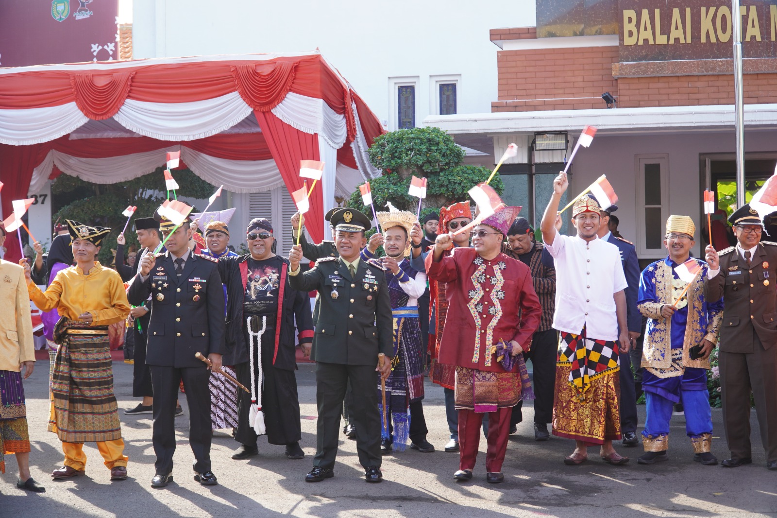 Semarak Peringatan Hari Lahir Pancasila di Kota Madiun