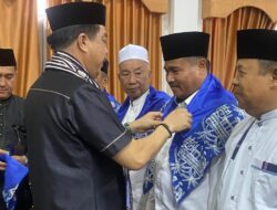 Pj Bupati Dampingi Gubernur Lepas 341 CJH Merangin Satu Orang Meninggal dan Tiga Orang Tambahan Pengganti dari Daerah Lain