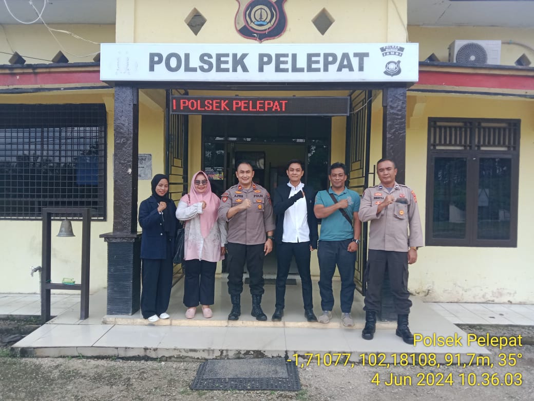 Jajaran Polres Pelepat Jalin Kerjasama persiapan Pemilukada bersama Panwascam