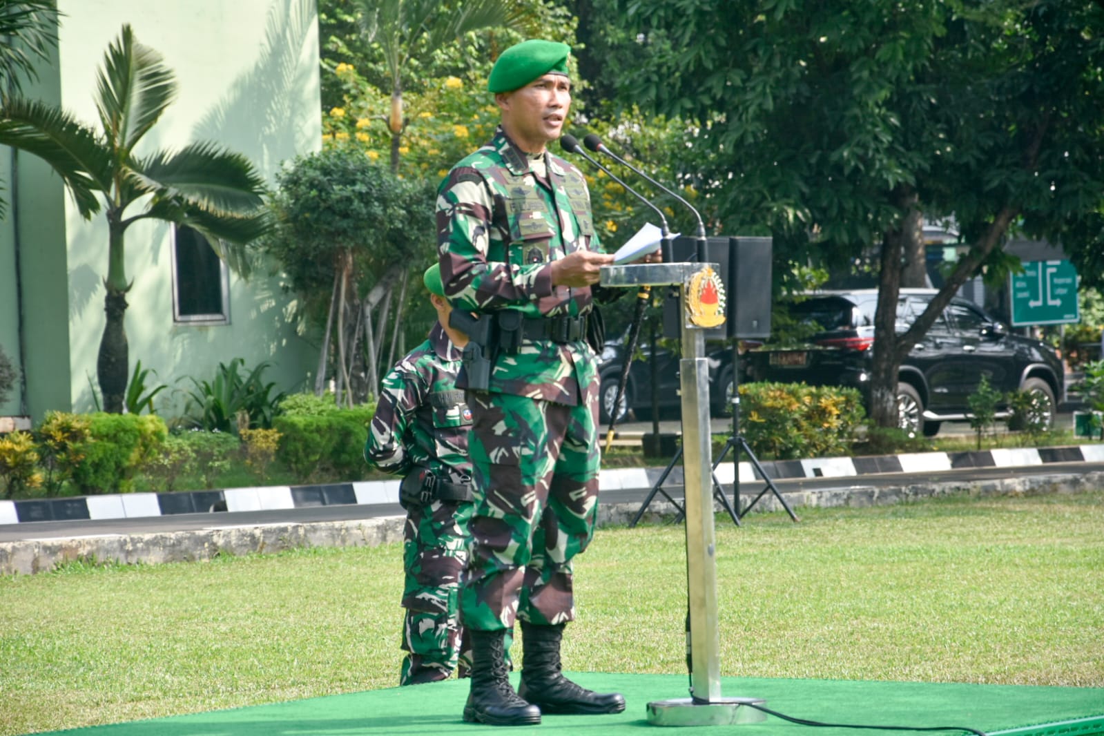 Komandan Rindam Jaya Resmi Membuka Pendidikan Kejuruan Bintara Infanteri Abit Diktukba TNI AD TA.2024