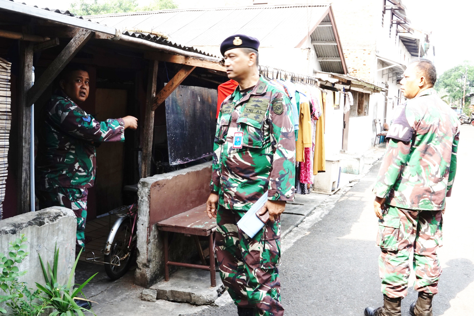 LANTAMAL III JAKARTA LAKSANAKAN PENATAAN ULANG RUMAH NEGARA DAN KAVLING TNI ANGKATAN LAUT KELAPA GADING SUNTER