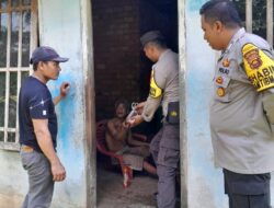 Polres Sarolangun di Jajaran Polsek Mandiangin Laksanakan Pembagian Qurban pada Warga