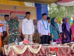 Peduli Stunting, Pasiter Kodim 0420/Sarko Hadiri Acara Launching Pelaksanaan Gerakan Cegah Stunting Serentak