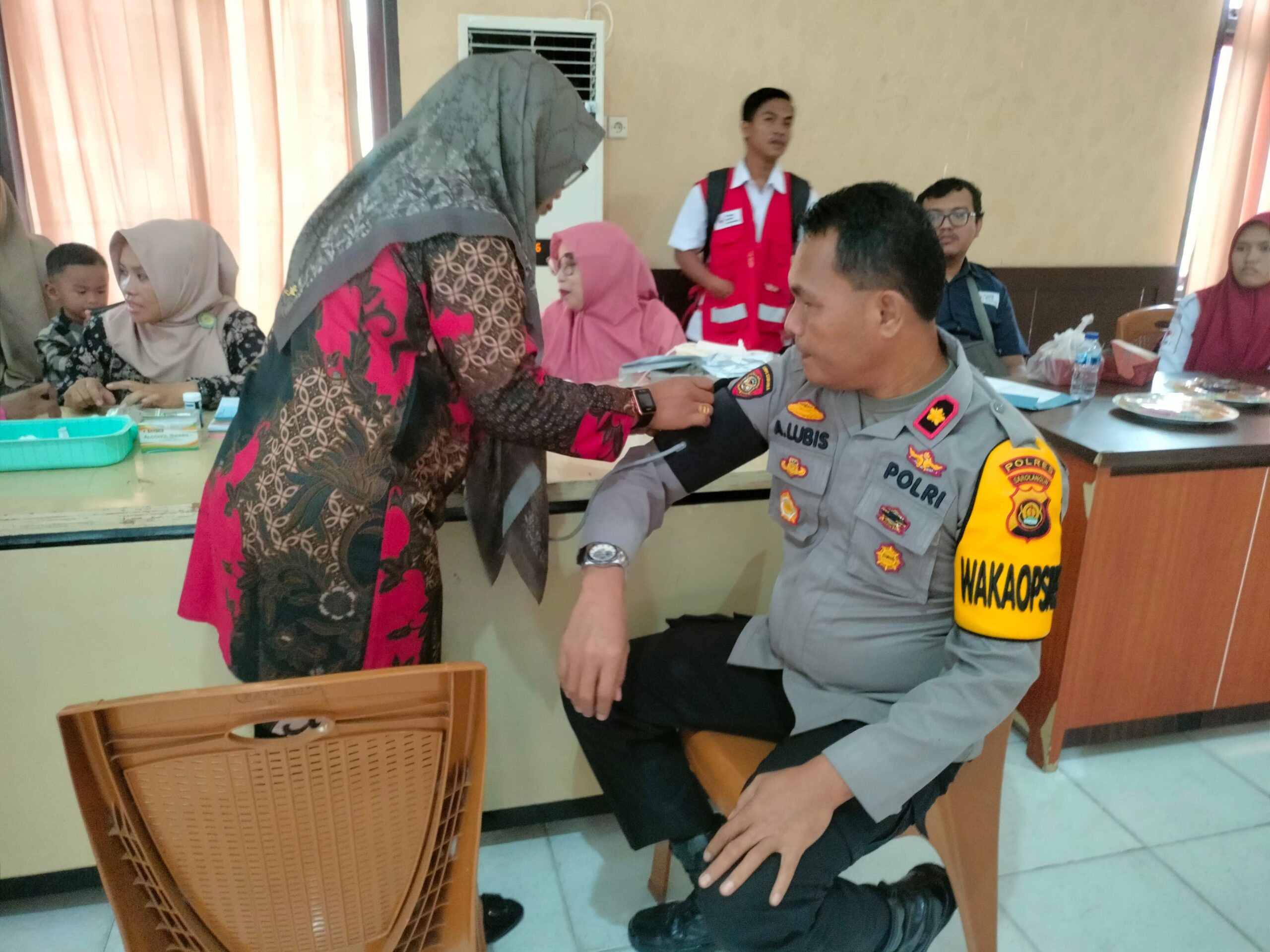 Polres Sarolangun Laksanakan Kegiatan Donor Darah Dalam Rangka Hari Bhayangkara Ke-78