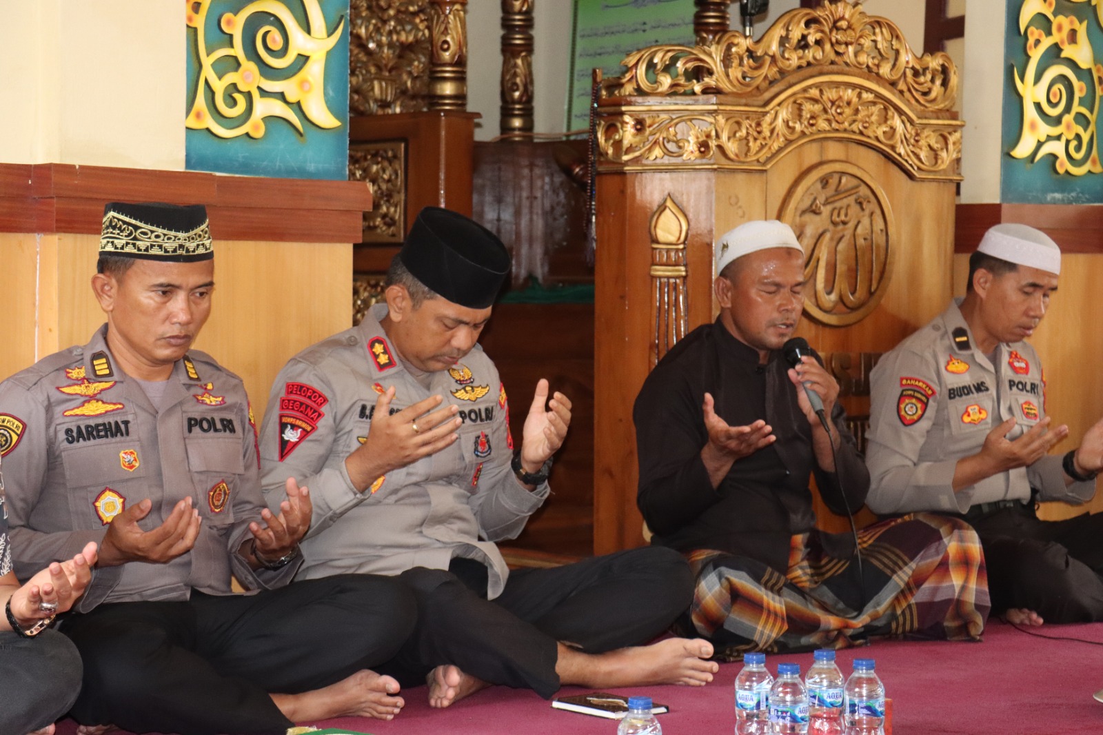 Polres Sarolangun Gelar Zikir Dan Do’a Bersama Dalam Rangka Hut Bhayangkara Ke-78 