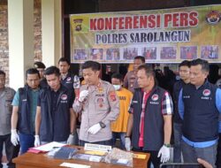 Sat Res Narkoba Polres Sarolangun Tangkap Pengedar 793 Butir Pil Ekstasi