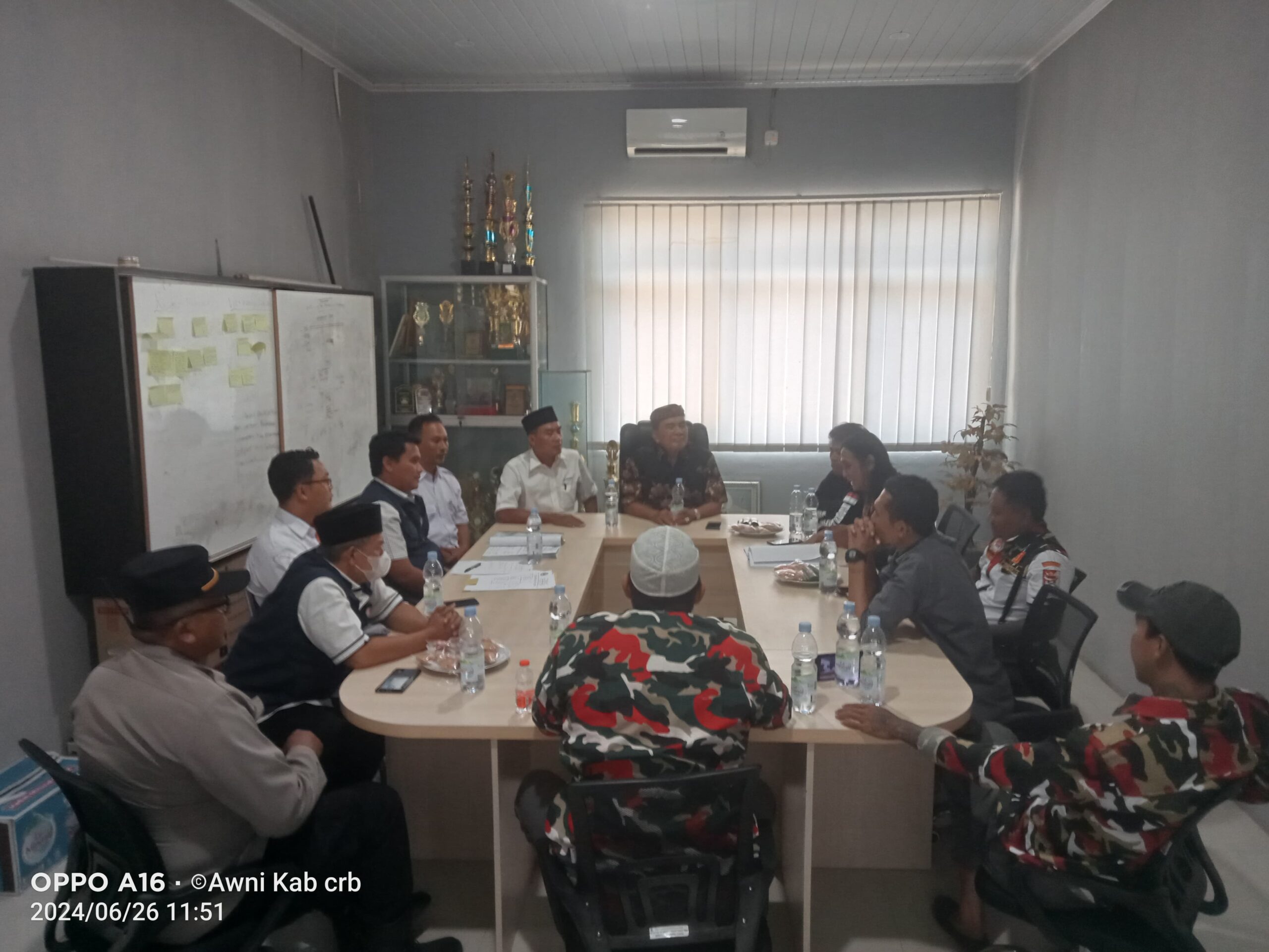 SMK Negeri 1 Jamblang Menerima Kunjungan Silaturahmi Ormas Lmpi Terkait Klasifikasi Pelaksanaan PPDB Di SMKN 1 Jamblang