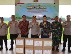 Sambut Hari Bhayangkara ke-78, Polres Lebak Gelar Bakti Sosial dan Penanaman Pohon bersama Gapoktan Sukabungah