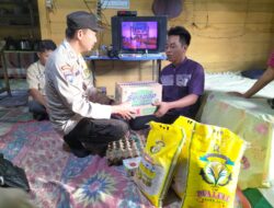 Polsek Tabir Selatan Polres Merangin Kunjungi dan santuni warga Penderita Diabetes.