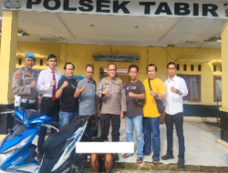 Kembali Polsek Tabir Berhasil Ungkap Kasus Curanmor, Kurang Dari 1×24 Tersangka Dan Barang Bukti Berhasil Diamankan