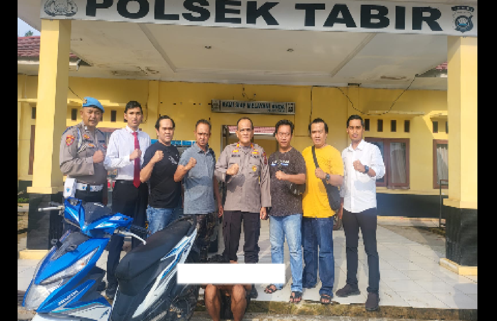 Kembali Polsek Tabir Berhasil Ungkap Kasus Curanmor, Kurang Dari 1×24 Tersangka Dan Barang Bukti Berhasil Diamankan