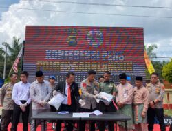 Kado HUT Bhayangkara ke78, Polres Sarolangun Ringkus Pria Yang Kedapatan Bawa Sabu Seberat 2 Kg