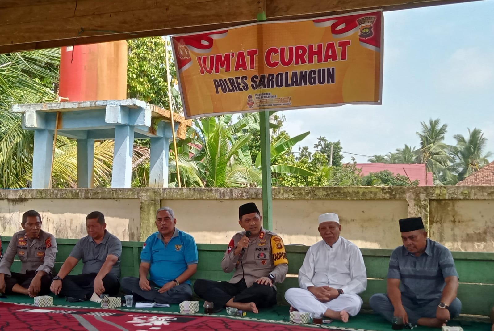 Jumat Curhat, Warga Penegah Curhat ke Kapolres Sarolangun Akibat Narkoba dan Judi Online Sering Terjadi Pencurian