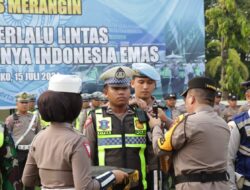 Polres Merangin Gelar Apel Pasukan Dalam Rangka Ops Patuh Siginjai 2024 