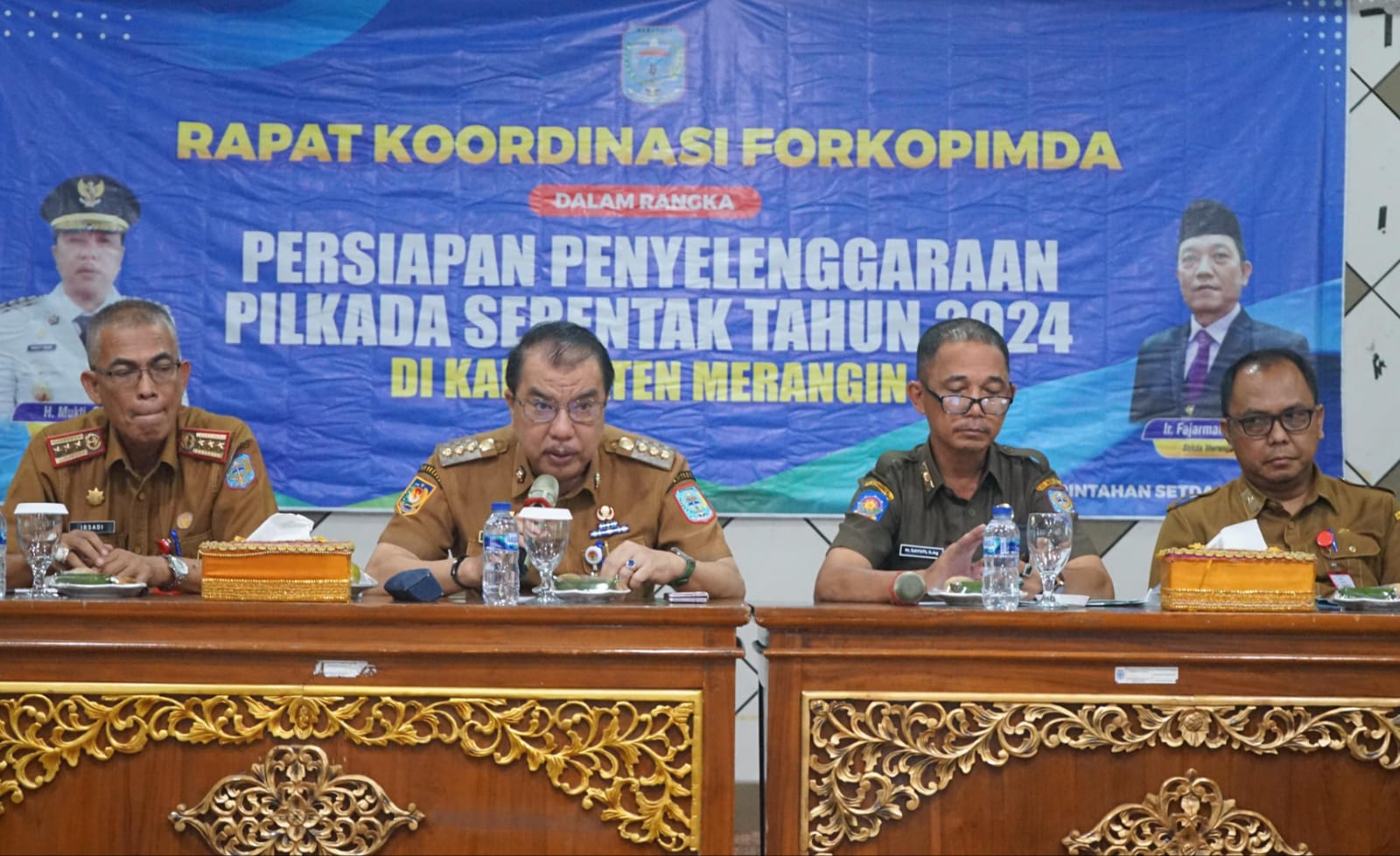 Pj Bupati Pimpin Rapat Persiapan Pilkada Serentak 2024 tepat Waktu Sesuai Ketentuan dan Perundangan