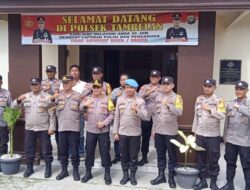 Kapolres Bintan Melaksanakan Kunjungan Kerja Ke Polsek Tambelan, Personel Jangan Melakukan Tindakan yang Dapat Mencoreng Institusi