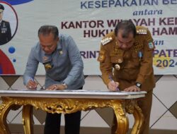 Kemenkumham Jambi MoU dengan Pemkab MeranginTermasuk Over Kapasitas dan Pengelolaan Lapas Kelas II B Bangko