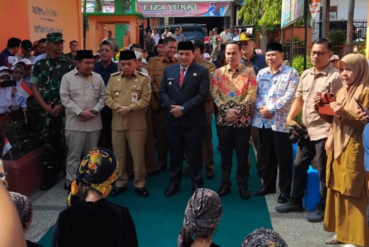 Letkol Inf Suyono Hadir Dalam Peluncuran Inovasi Stunting dan Pekan Imunisasi Nasional (PIN) Polio oleh Gubernur Jambi di Kab. Sarolangun