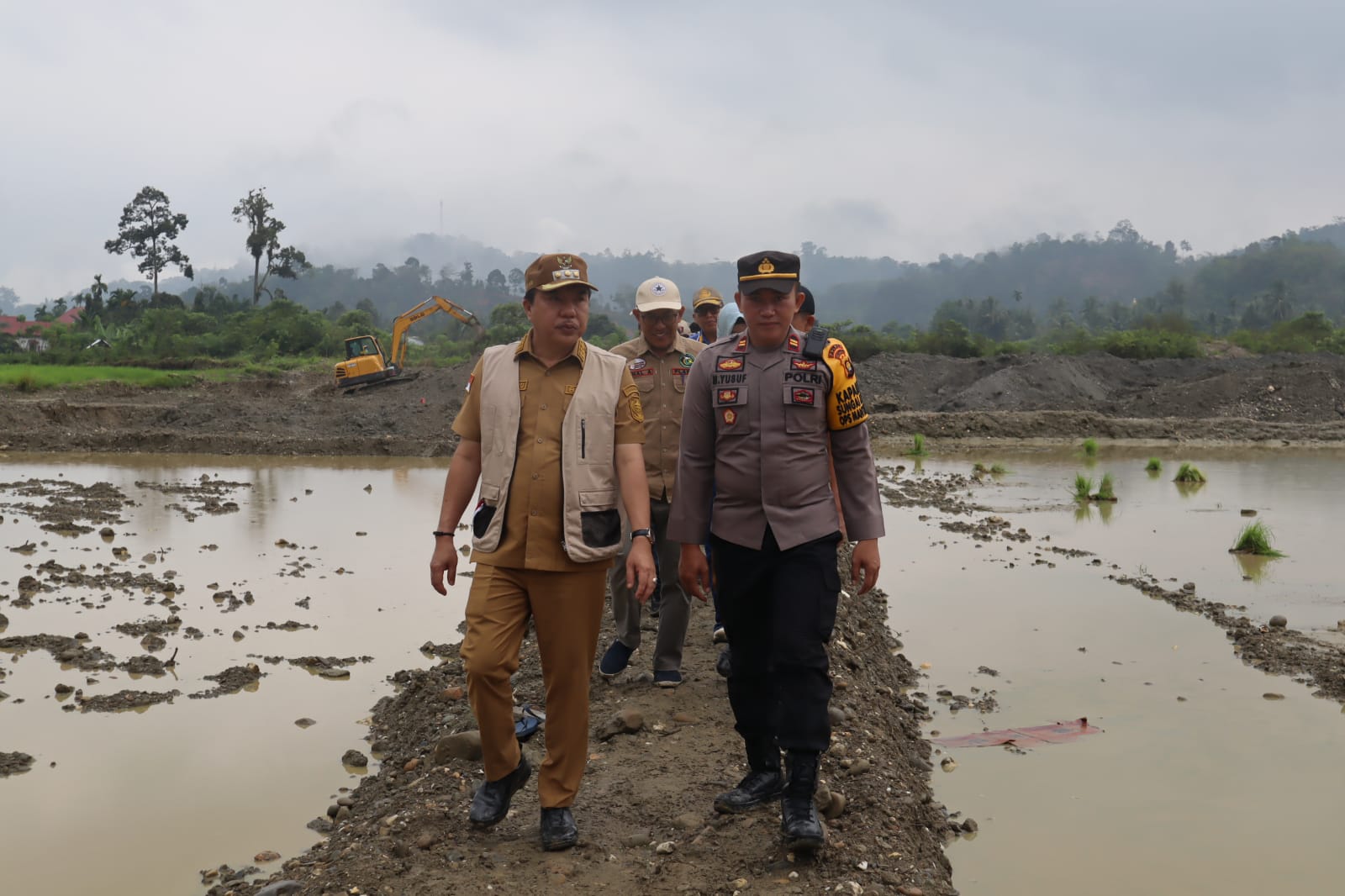 Lahan Eks PETI Seluas 355 hektar Akan Jadi Sawah Pj Bupati Dukung Sepenuhnya Program Polda Jambi