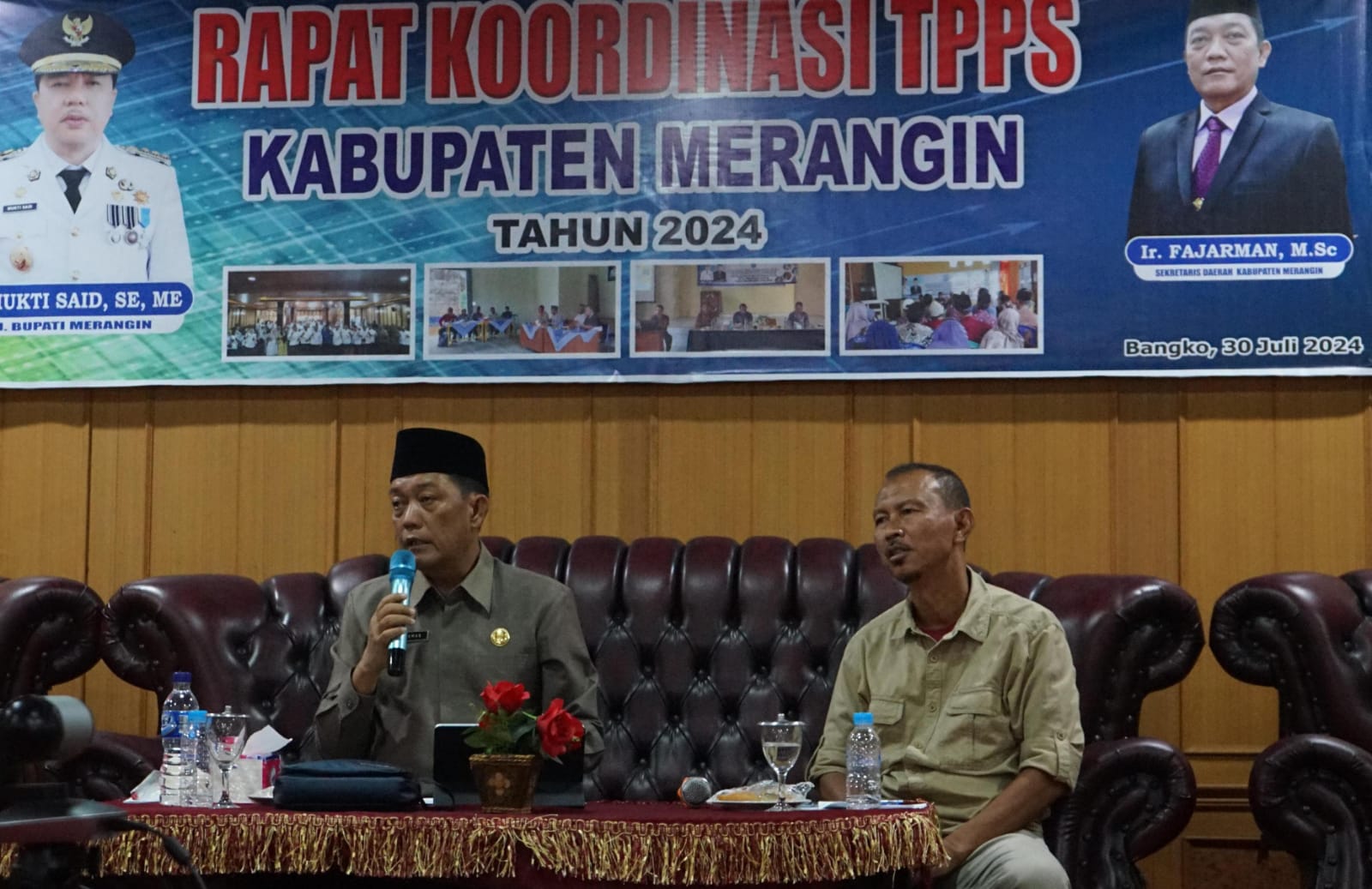 Desa Bungo Antoi Kinerja Terbaik Penurunan Stunting 2023 Sekda Pimpin Rapat Koordinasi TPPS Merangin