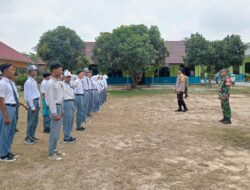 Babinsa Bersama Bhabinkamtibmas Seleksi Calon Anggota Paskibraka