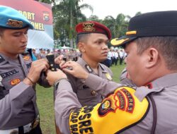 Kemeriahan Hut Bhayangkara di tandai Pula Korp Raport Personil Polres Merangin dan Batalyon B Pelopor Satbrimobda Jambi 