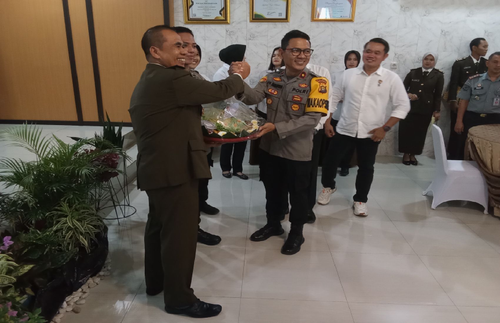 Waka Polres Merangin Kompol. Hendra Wijaya, S.H., S.I.K., M.H., M.I.K Hadiri HUT Bhakti Adhyaksa ke – 64