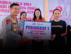 Kapolda Jambi Irjen Pol Rusdi Hartono  Tutup Pelaksanaan Kegiatan Turnamen Volly Bhayangkari CUP Zona 2 Dalam Rangka Hari Kesatuan Gerak Bhayangkari Ke-72 Tahun 2024