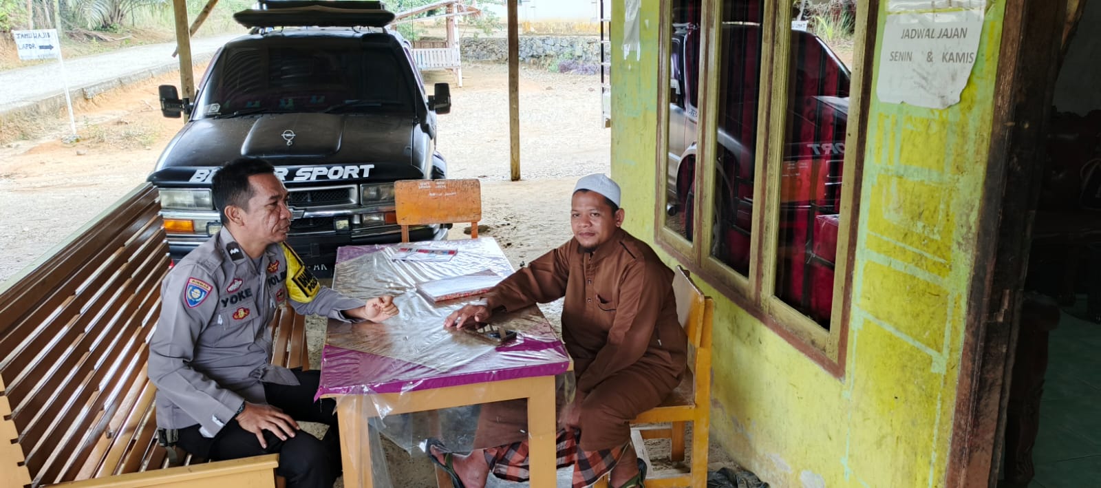 Bhabinkamtibmas Polsek Bangko Beri edukasi pemahaman di Yayasan Dhuafa