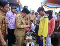 Gubernur Jambi Launching Dumisake di Merangin dipusatkan di SMK Negeri 2 Merangin Desa Mentawak