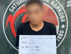 Sat Resnarkoba Polres Tebo Berhasil Tangkap Seorang Kurir Sabu Di Tebo Ulu