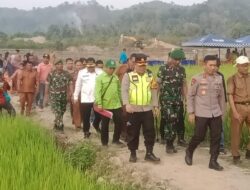 Sinergitas TNI-POLRI, Dandim Sarko Bersama Kapolres Merangin Dampingi Kunjungan Kerja Kapolda Jambi 