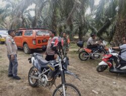 Babinsa Dan Bhabinkamtibmas Bersama Bpbd Laksanakan Patroli Karhutla