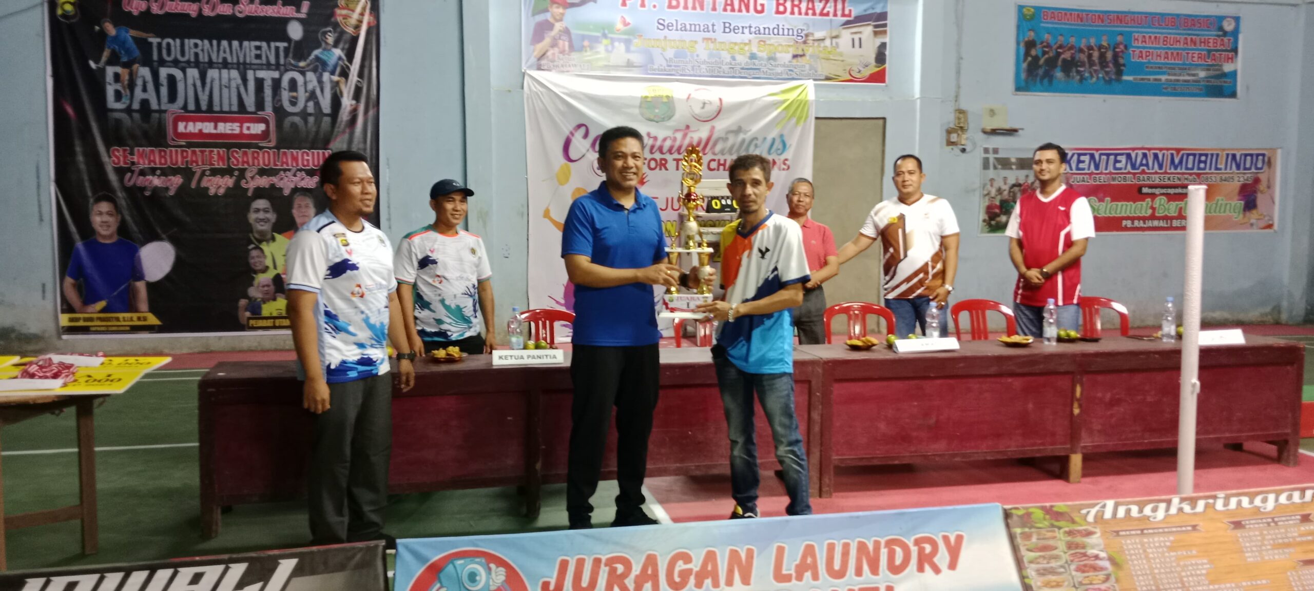 Kapolres Sarolangun, Tutup Turnamen Badminton Kapolres Cup 2024