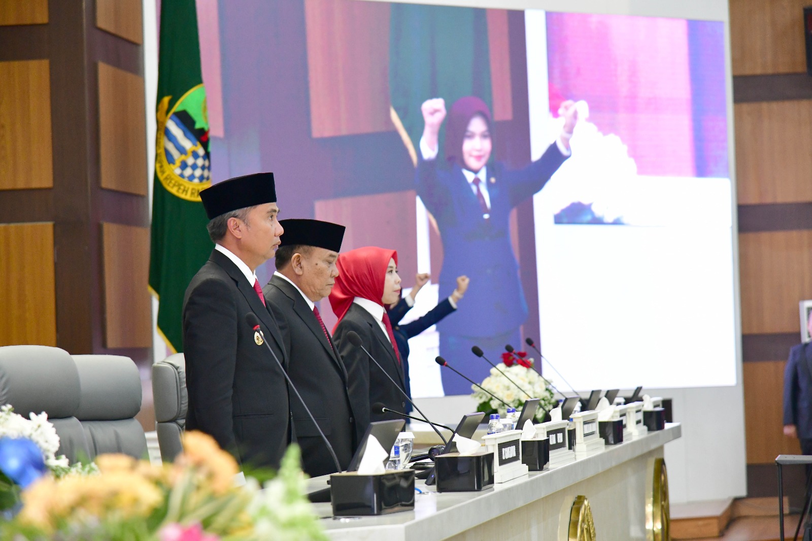 Bey Machmudin Dengarkan Pidato Kenegaraan Terakhir Presiden Jokowi