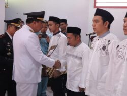 Pj Bupati Serahkan Remisi ke 255 Napi, Lima Bebas Peringatan Hari Kemerdekaan ke-79 RI di Lapas Kelas II B Bangko