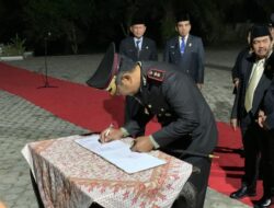 Polres Sarolangun Khidmad ikuti Rangkaian HUT RI ke – 79 dengan Renungan Suci di Taman Makam Pahlawan SATRIA BHAKTI