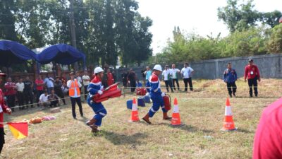 Firefighter Skill Competition Dinas Pemadam Kebakaran dan Penyelamatan Kabupaten Cirebon 2024 Berlangsung Meriah