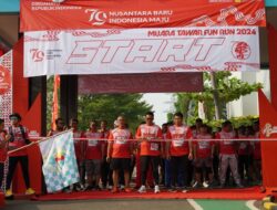 HUT RI Ke- 79 PT PLN Nusantara Power Berhasil Menggelar Kegiatan Muara Tawar Fun Run 2024