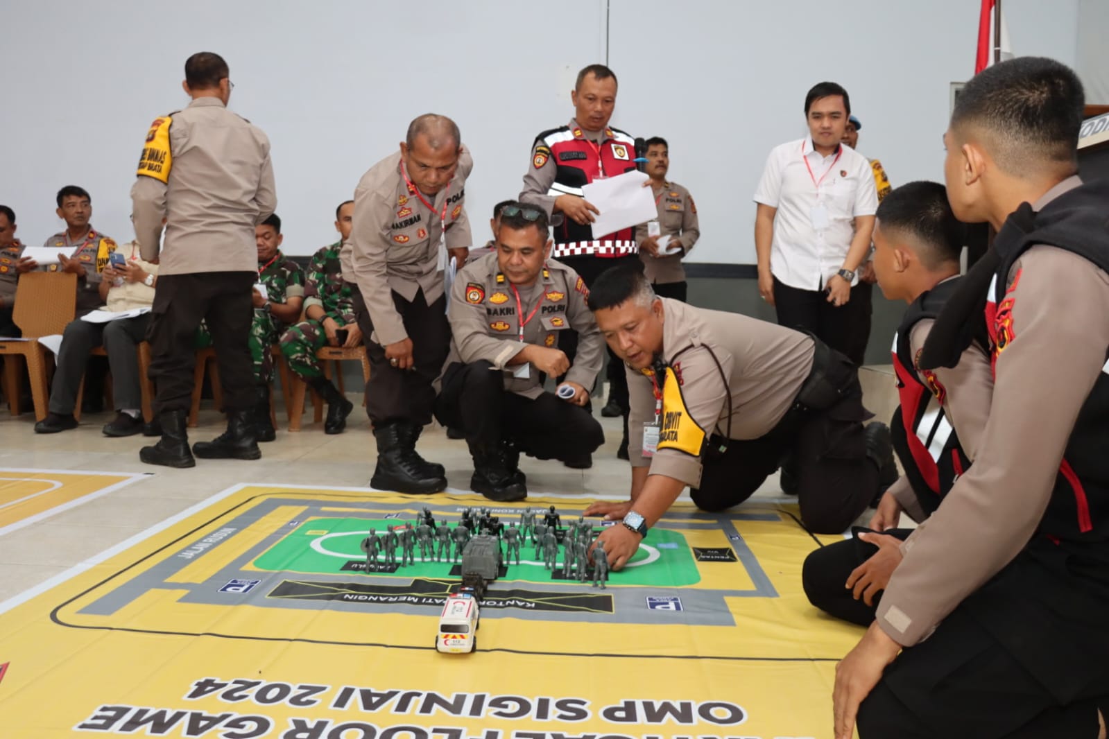 Polres Merangin Gelar TFG,Ujudkan Kesiapan Pilkada Serentak 2024