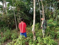 Patroli rutin penanggulangan bencal dan karhutla di desa binaan