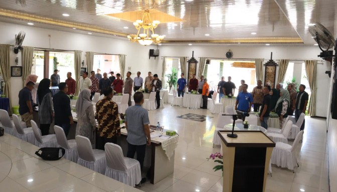 Menjelang Penerimaan Pendaftaran Bakal Calon Bupati dan Wakil Bupati, KPU Pasaman Gelar Rakor